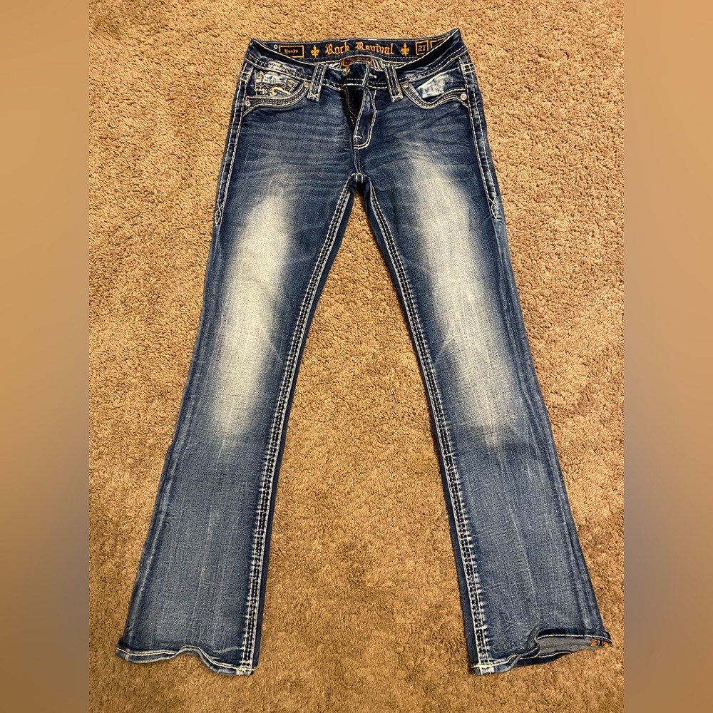 Women’s Rock Revival bootcut jeans size 27